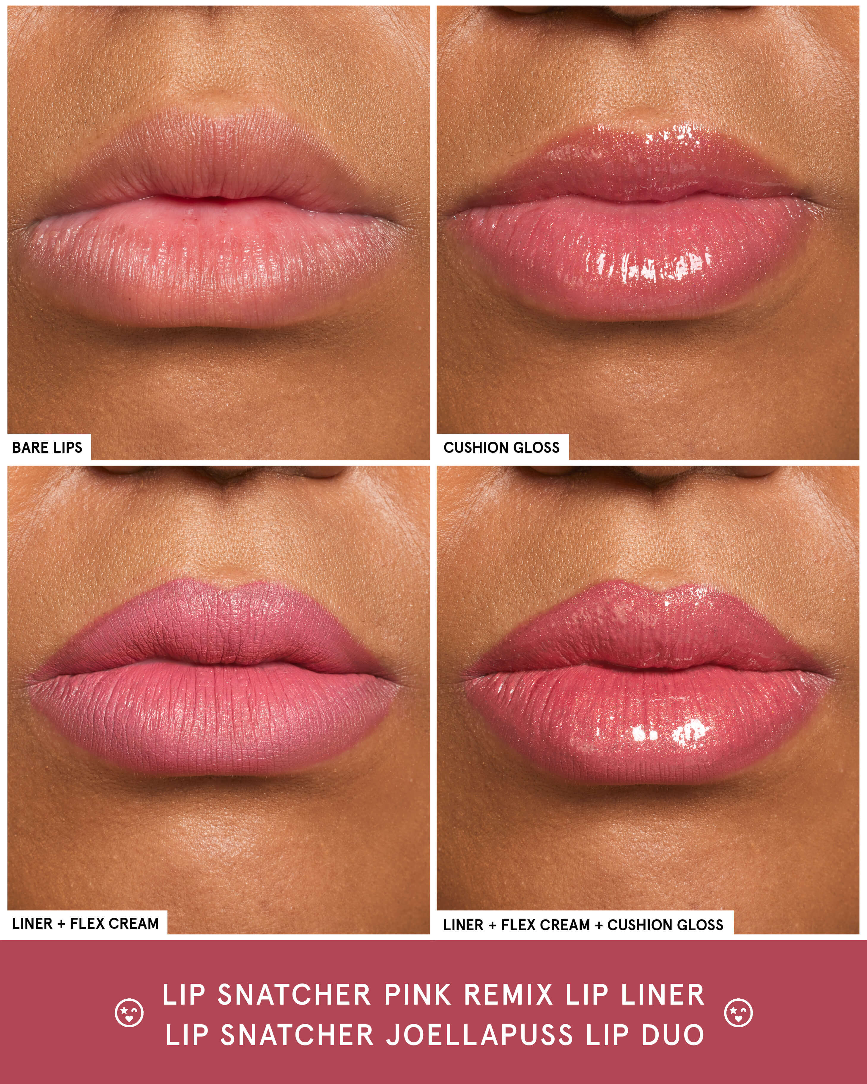 LIP SNATCHER Velvet Flex Cream & Cushion Gloss Lip Duo - Image 9