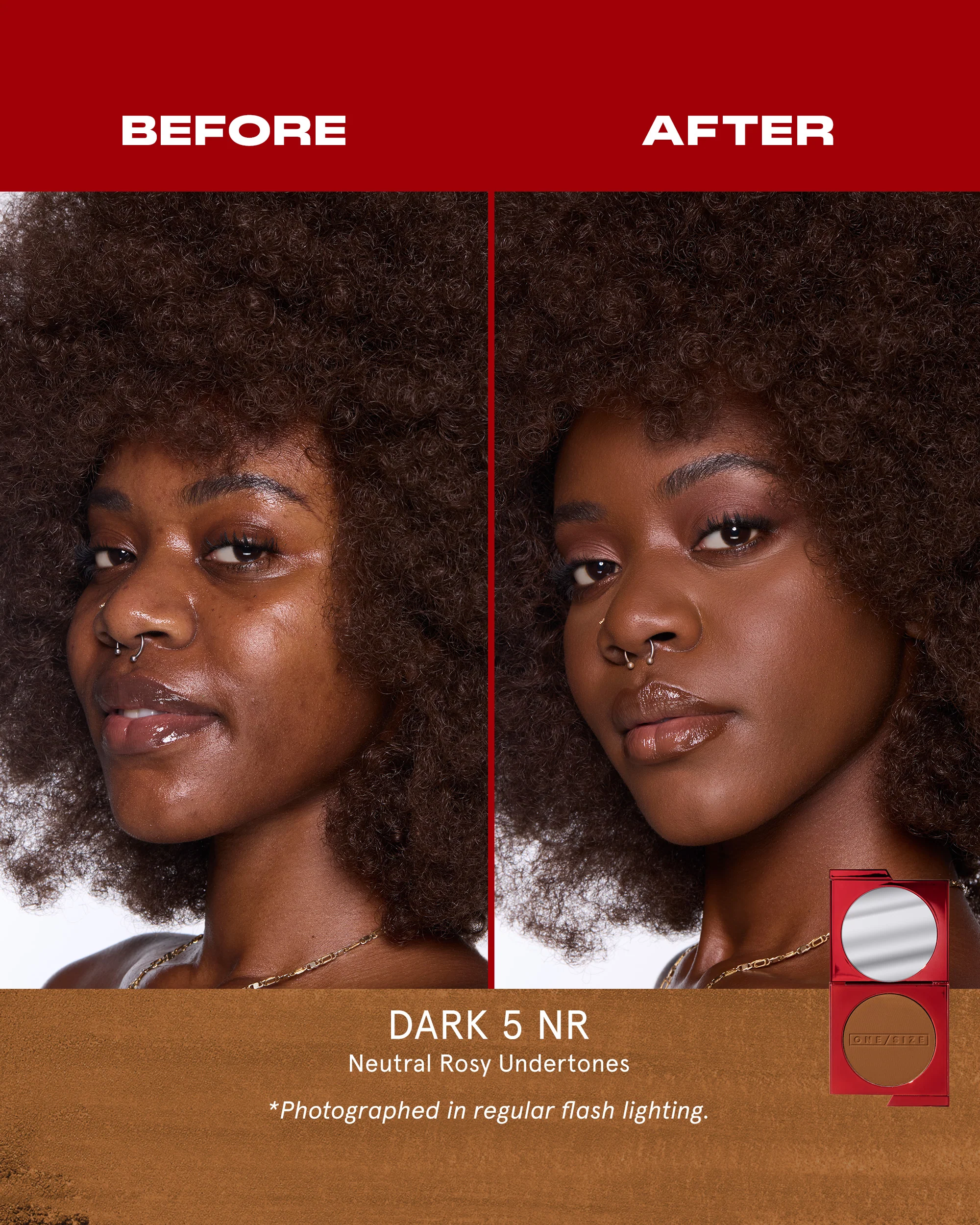 Turn Up The Base Versatile Powder Foundation - Image 42