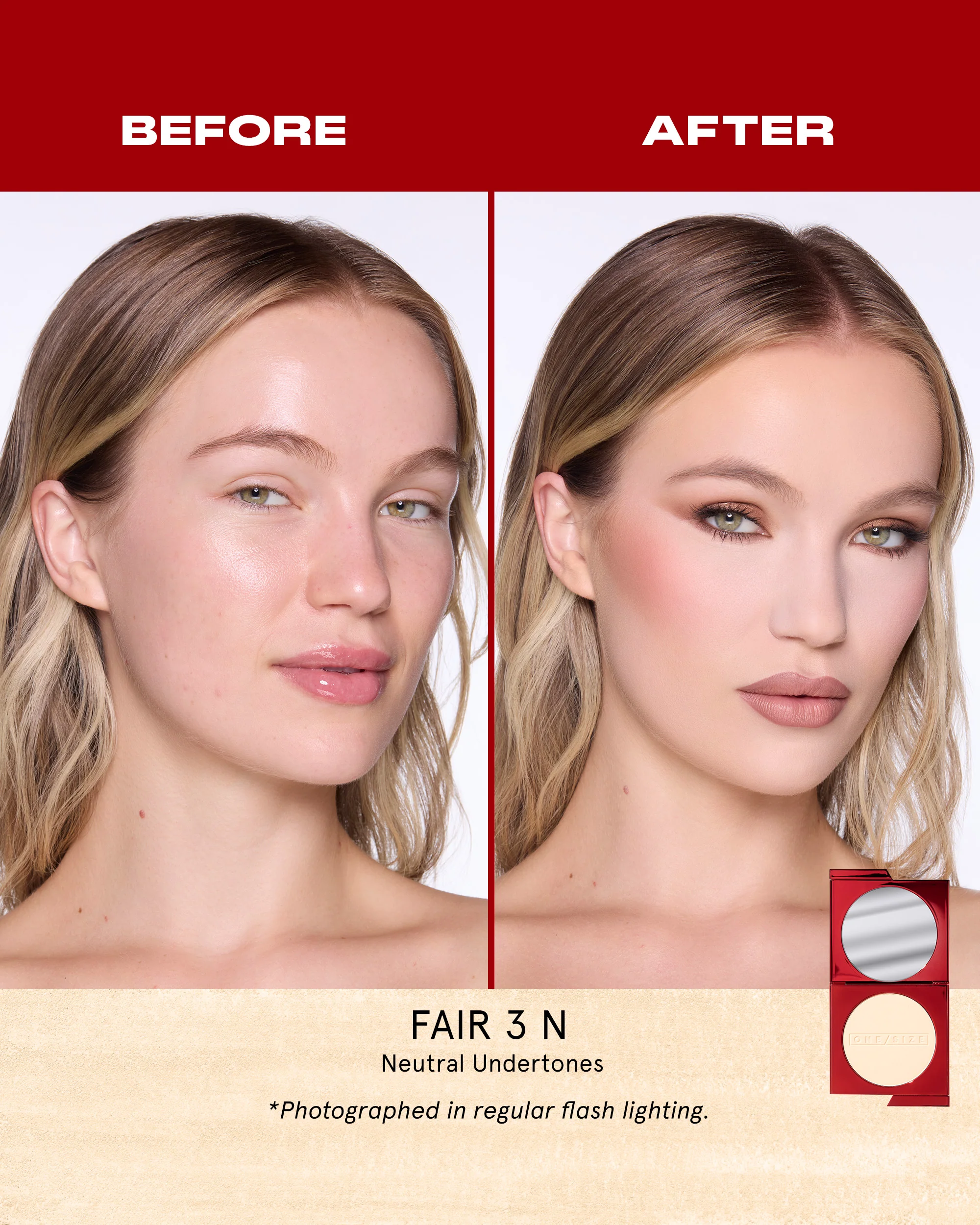 Turn Up The Base Versatile Powder Foundation - Image 66